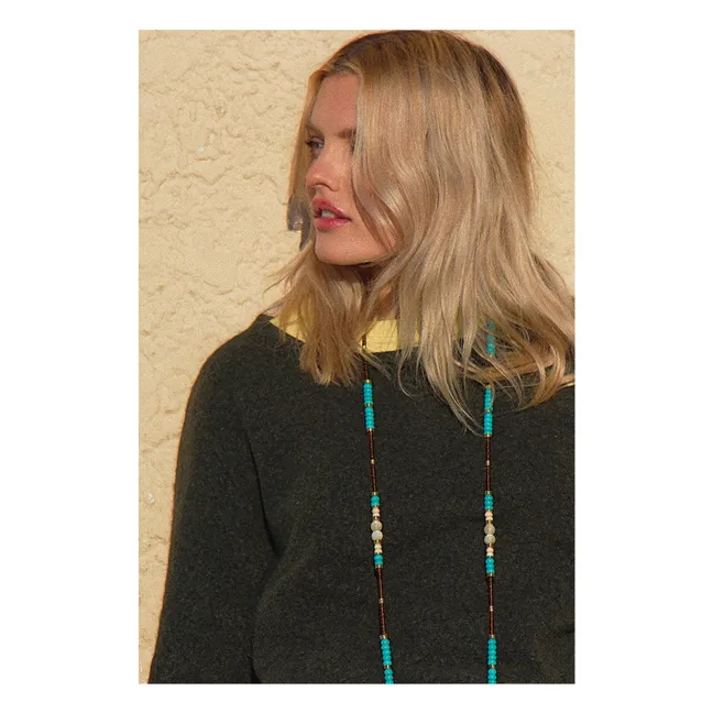 Iliana 120 cm long chain | Brown