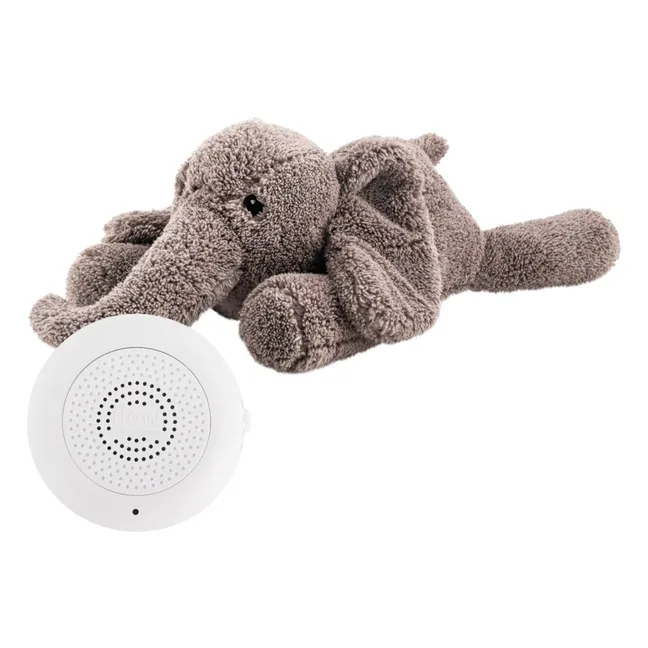 Peluche con ruido blanco George | Gris Antracita
