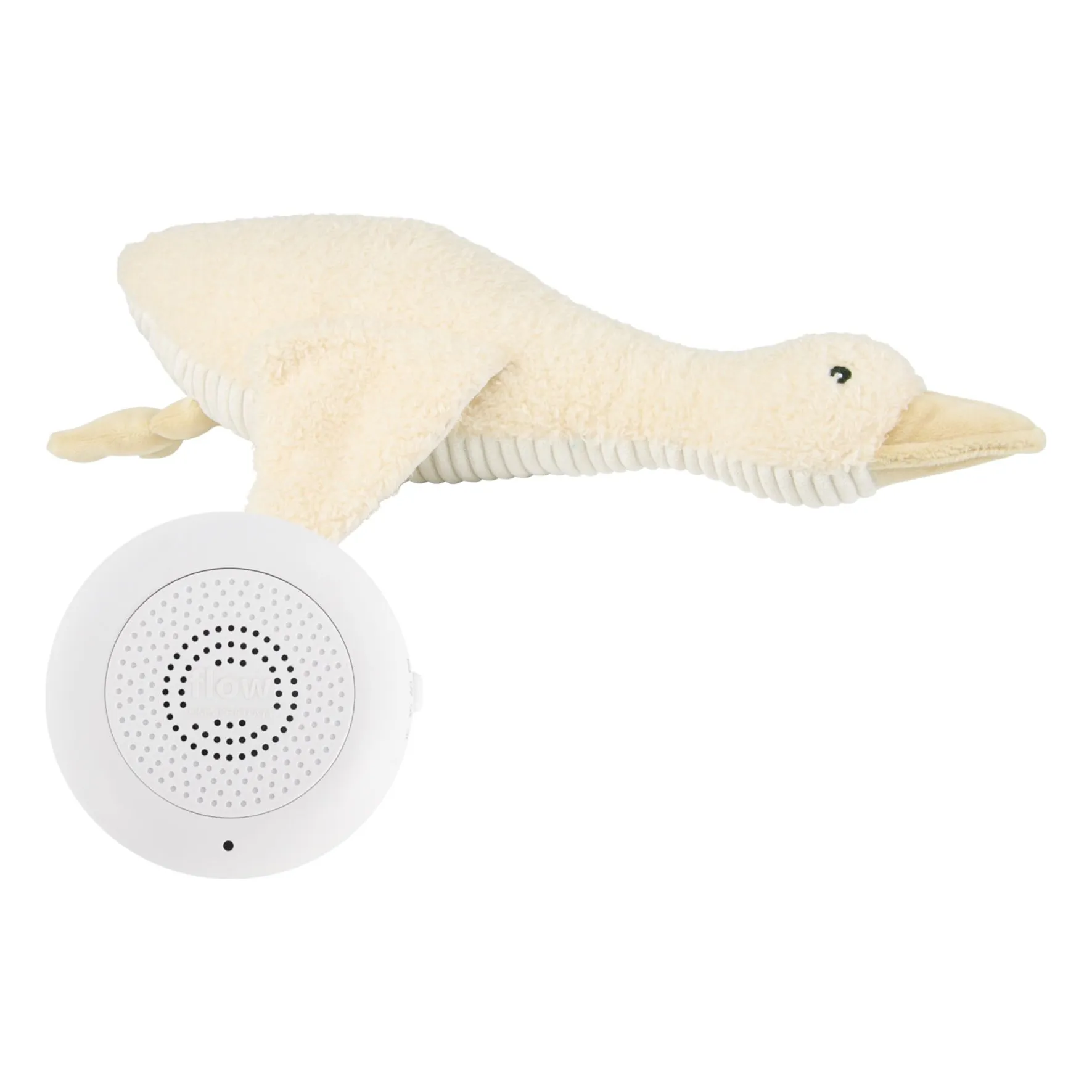 Flow Beige Liva White Noise Plush