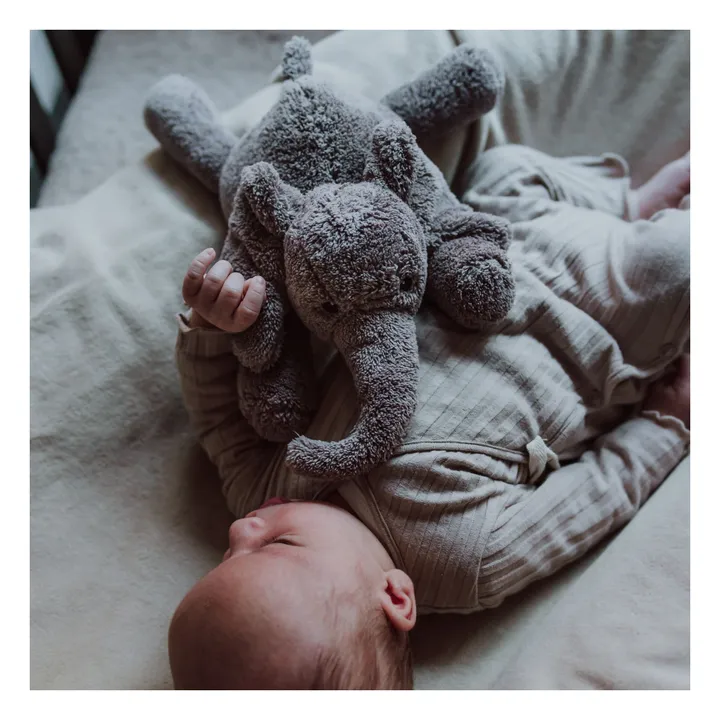 Peluche bruit blanc George | Gris anthracite- Image produit n°1