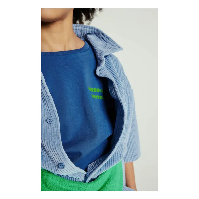 T-Shirt Fizvalley | Bleu