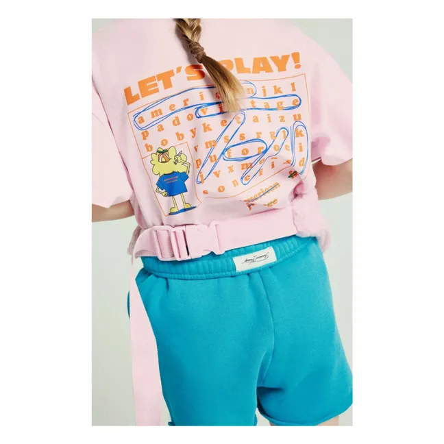 T-Shirt Fizvalley | Rose pâle