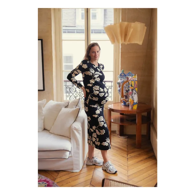 Robe de Grossesse Thelma Tokyo | Noir