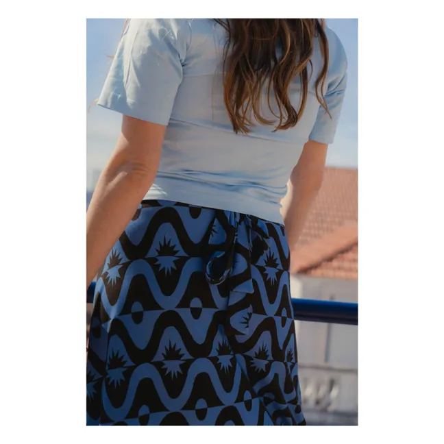 Falda Premamá Carlota Full Moon | Azul Mar