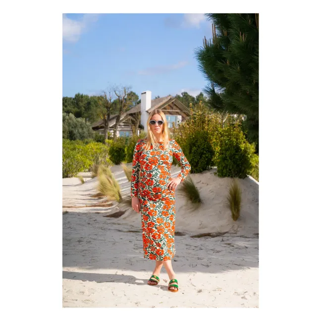 Vestido de embarazada Thelma Poppy | Rojo