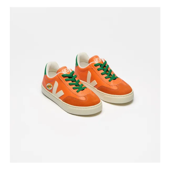 Baskets Lacets Elastiqués VEJA X THE SOCIAL FOOD | Naranja