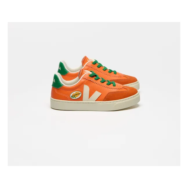 Baskets Lacets Elastiqués VEJA X THE SOCIAL FOOD | Naranja