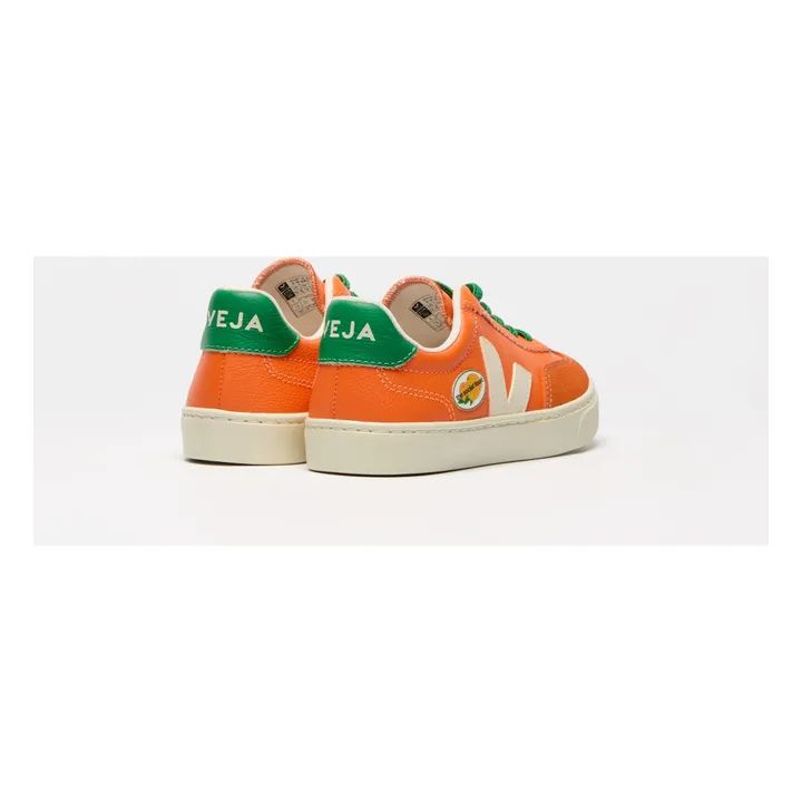 Baskets Lacets Elastiqués VEJA X THE SOCIAL FOOD | Orange- Image produit n°6