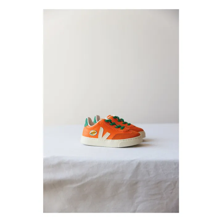 Baskets Lacets Elastiqués VEJA X THE SOCIAL FOOD | Orange- Image produit n°1