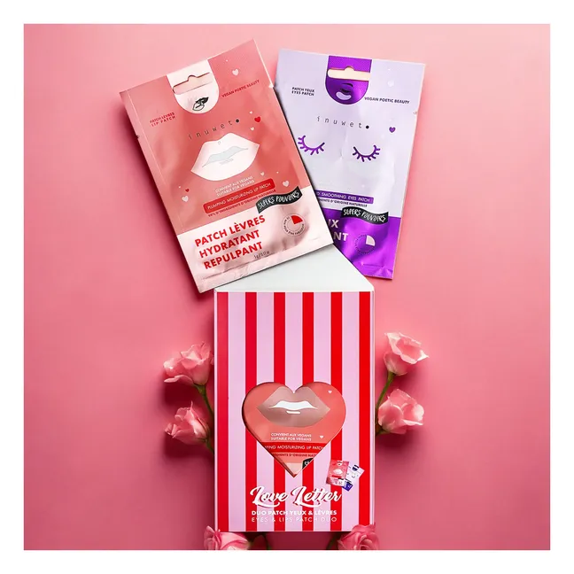 Coffret patch yeux et lèvres Love letter 