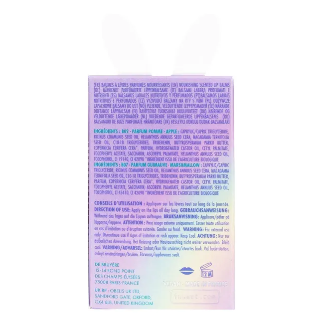 Coffret duo de baumes à lèvres Hélène  