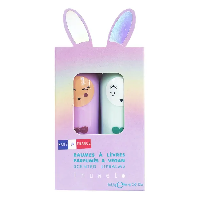 Coffret duo de baumes à lèvres Hélène  