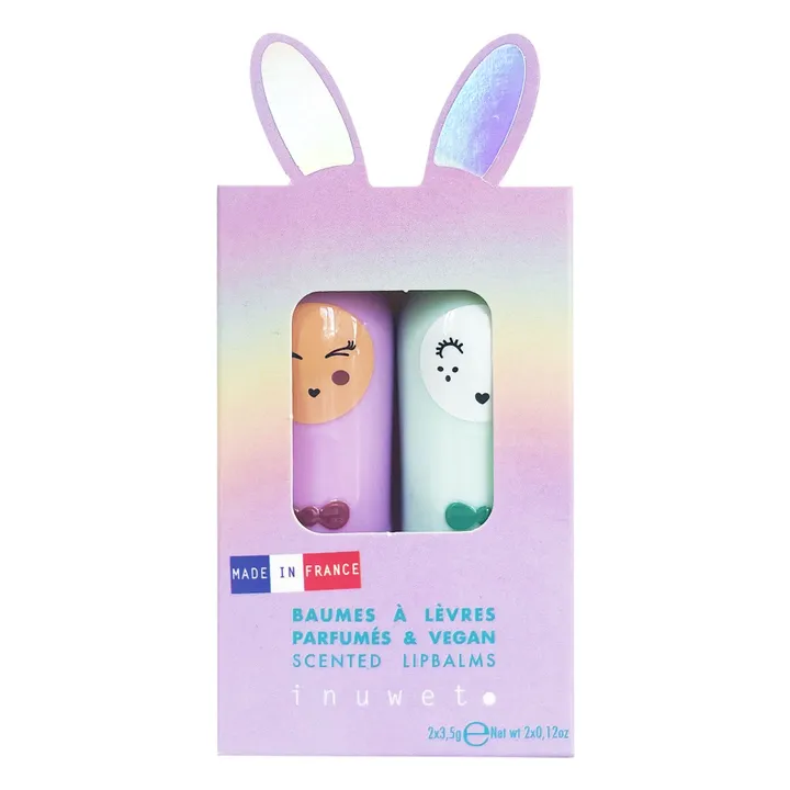 Set dúo de bálsamos labiales Hélène  - Imagen del producto n°1