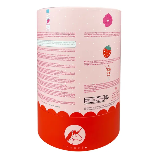 Coffret bombes de bain Fun bath box Fraise 