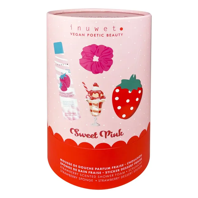 Coffret bombes de bain Fun bath box Fraise 