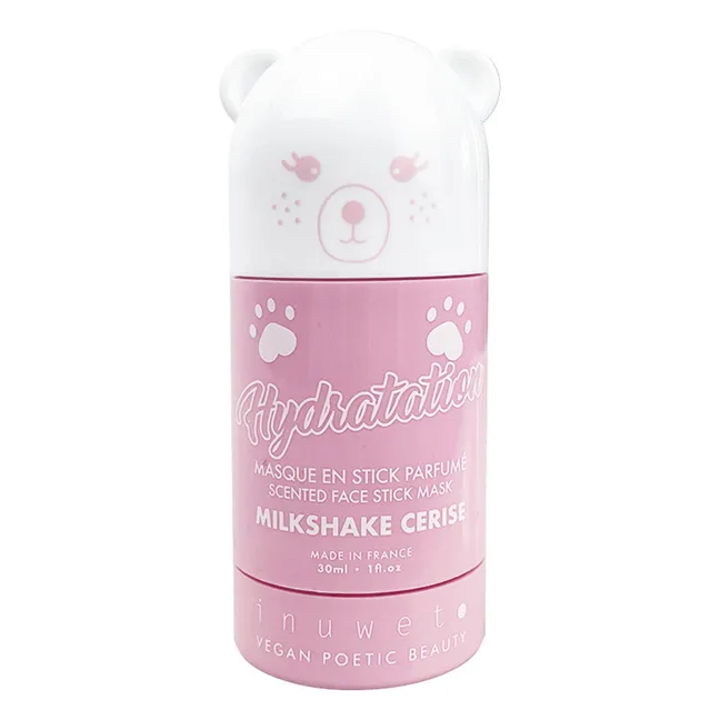Masque stick hydratant à l'argile Milshake Cerise 