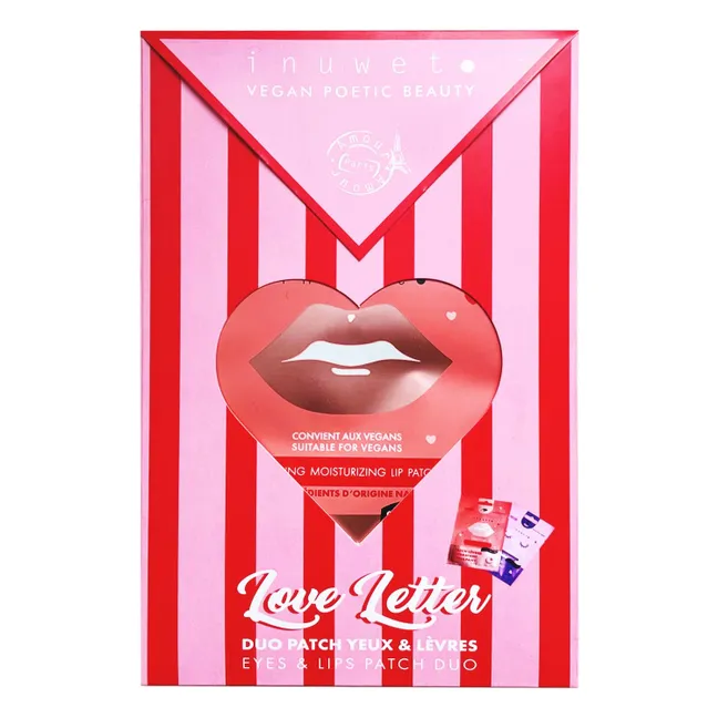 Coffret patch yeux et lèvres Love letter 