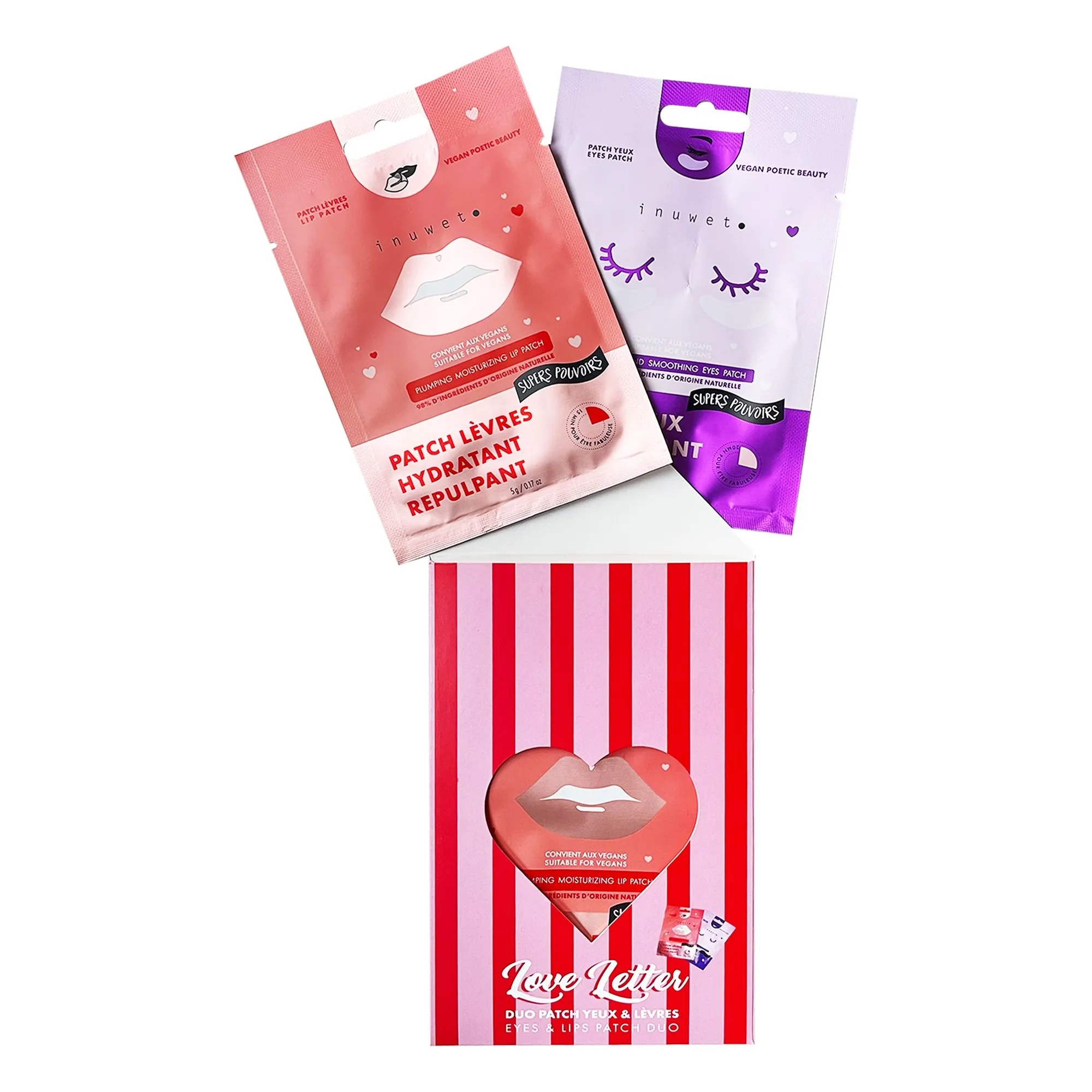 Coffret patch yeux et lèvres Love letter - Image produit n°0