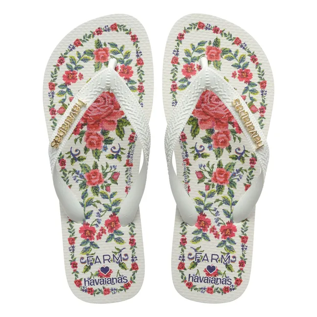 Tongs Farm Beleza | Blanc