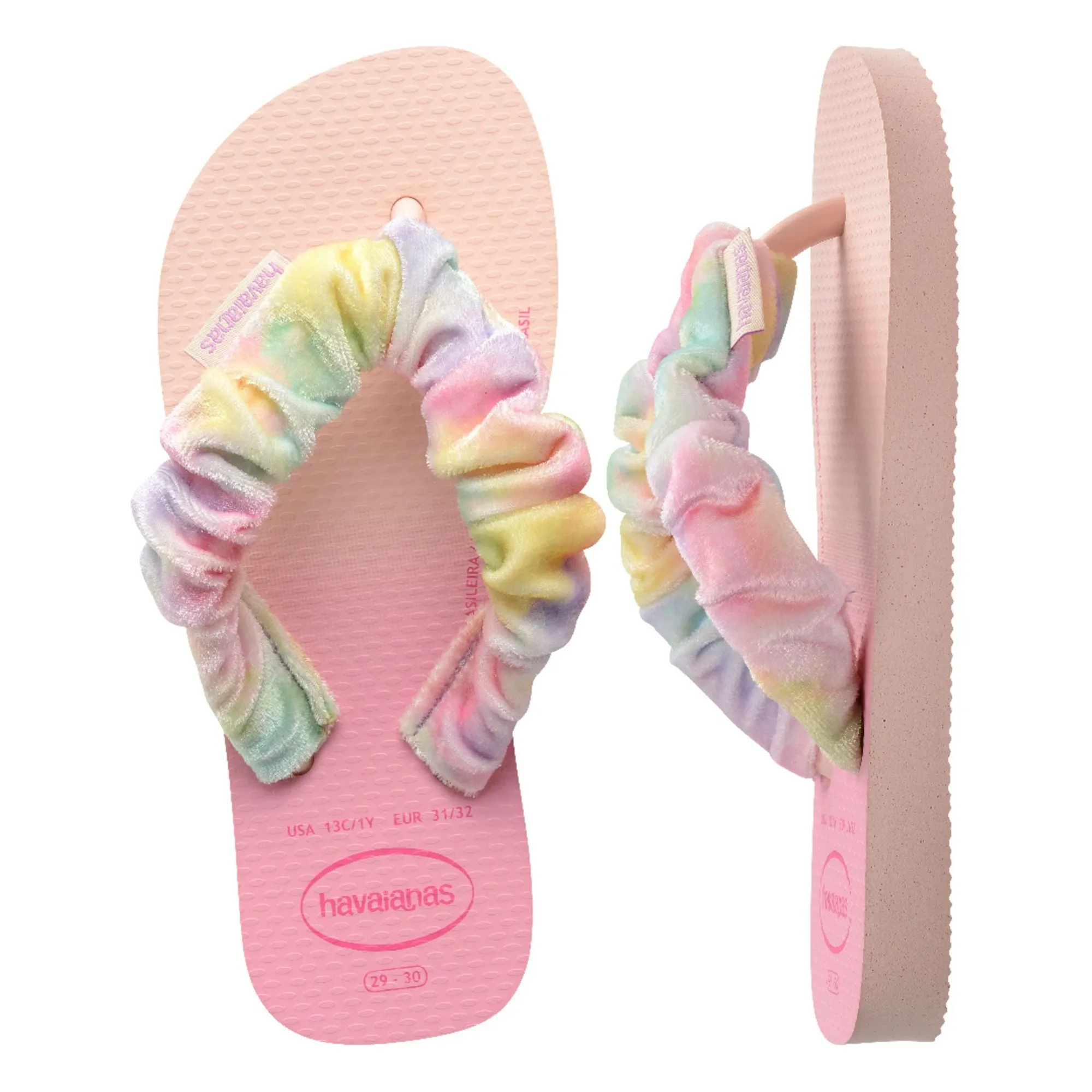 Tongs Bébé Fluffy | Rose- Image produit n°1