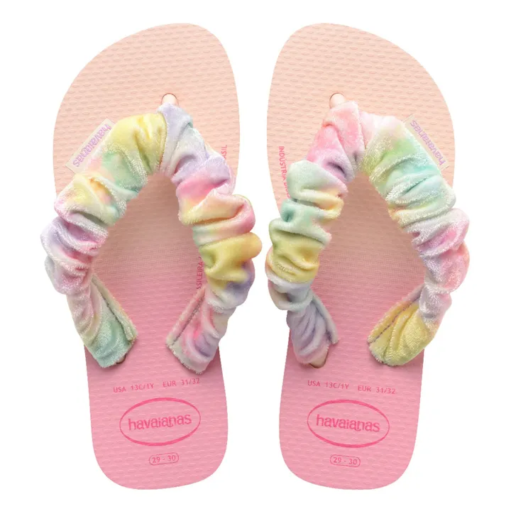 Tongs Bébé Fluffy | Rose- Image produit n°0