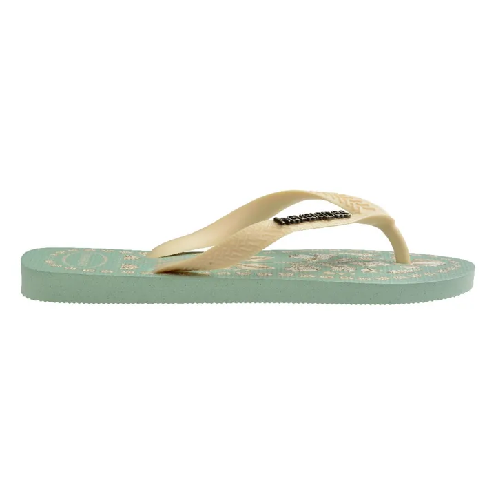 Tongs Top Tropicalia Vibes x Farm Rio | Vert Menthe- Image produit n°5