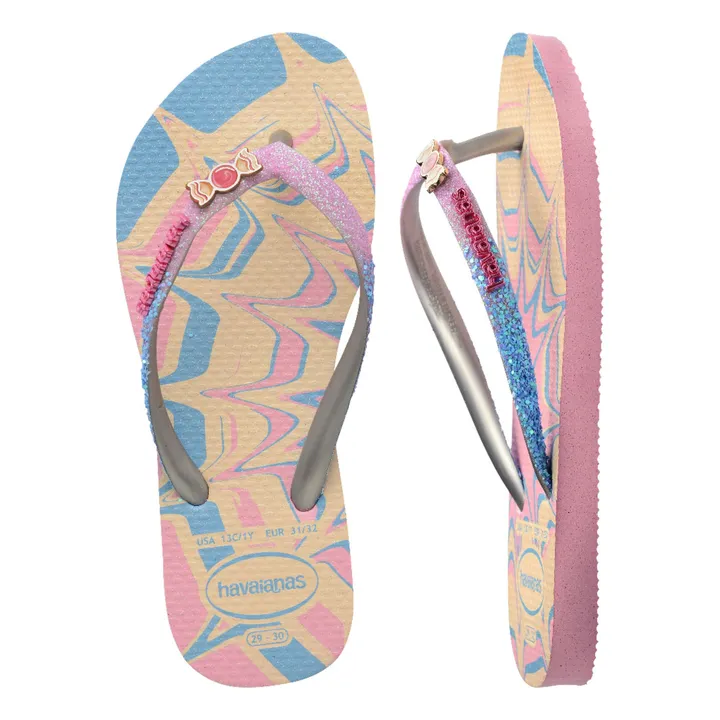 Chanclas Slim Glitter Trendy | Rosa- Imagen del producto n°1