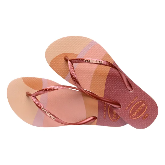 Chanclas Slim Palette Glow | Rosa Pálido