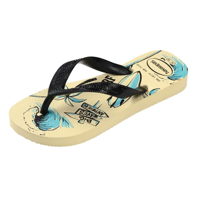 Athletic baby flip-flops | Cream