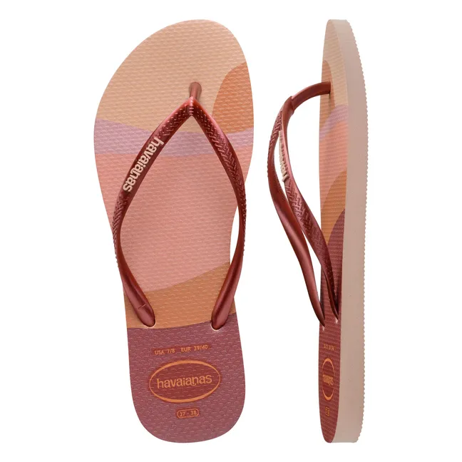Chanclas Slim Palette Glow | Rosa Pálido