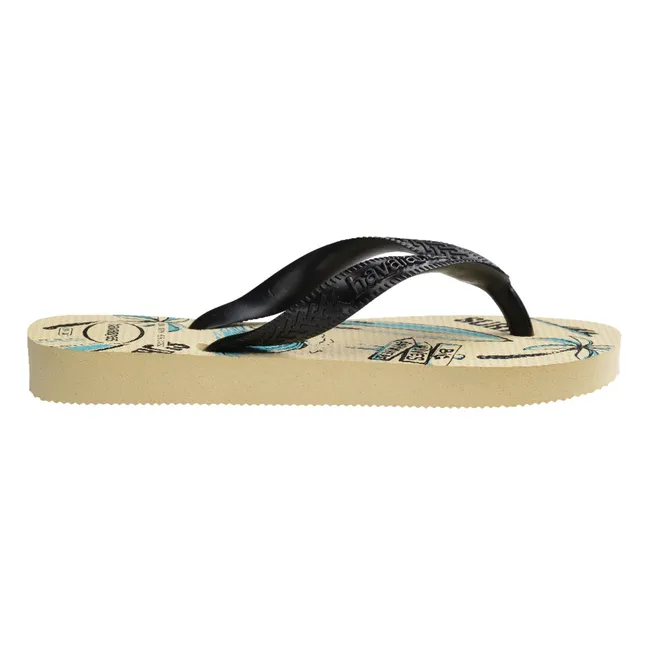 Athletic baby flip-flops | Cream