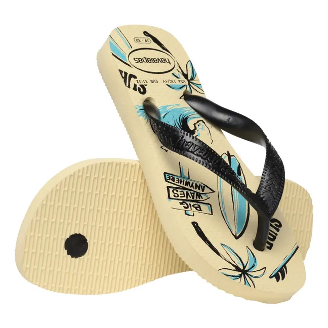 Athletic baby flip-flops | Cream