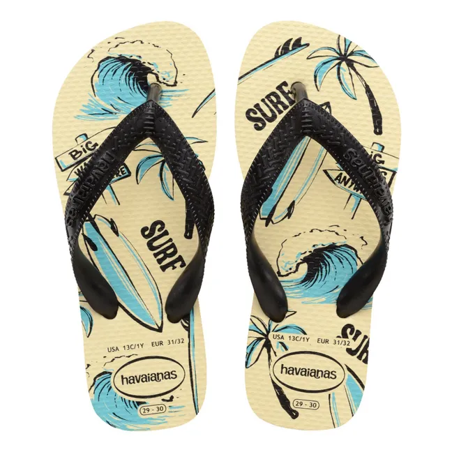 Athletic baby flip-flops | Cream
