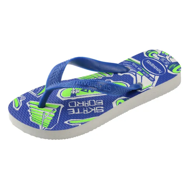 Athletic baby flip-flops | Navy blue