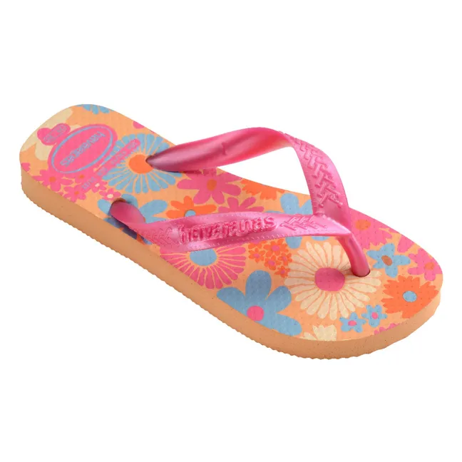 Flores baby flip-flops | Orange