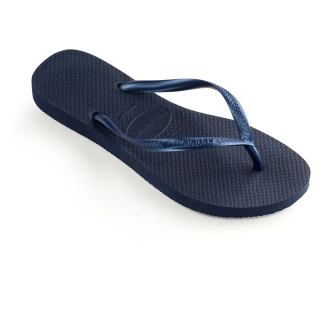 Slim flip-flops | Navy blue