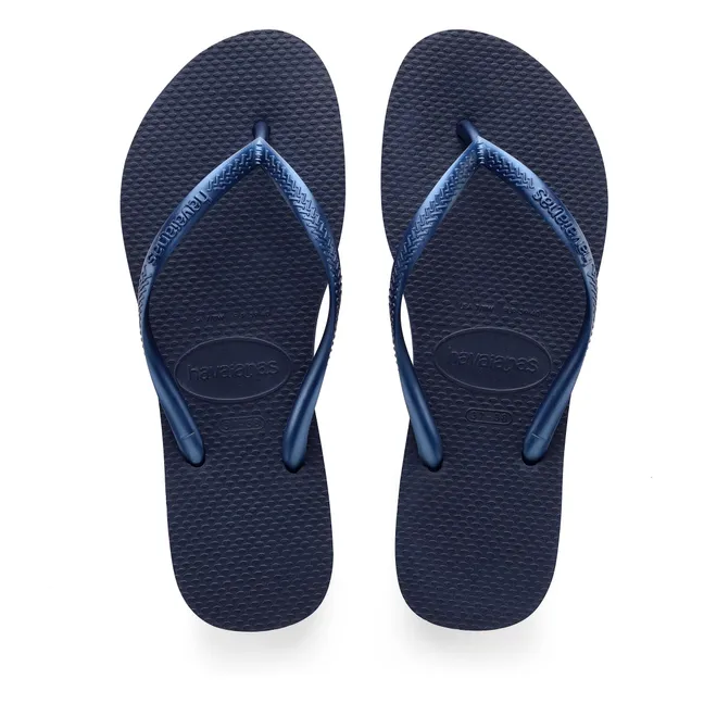 Slim flip-flops | Navy blue