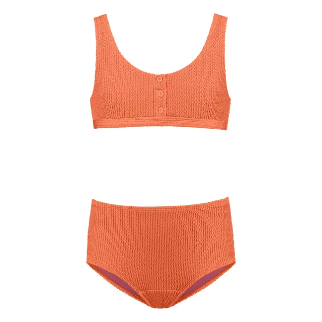 Maillot de Bain Texture  | Orange