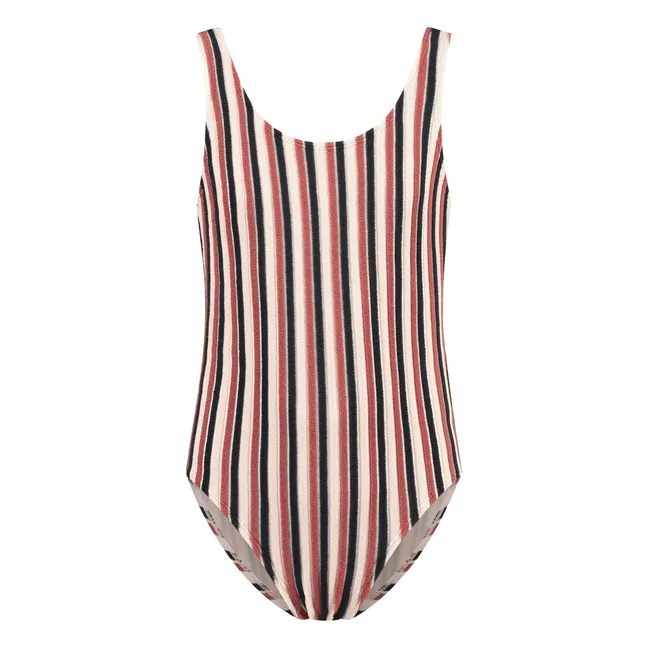 Maillot de Bain Teddy Fibres Recyclées | Rouge