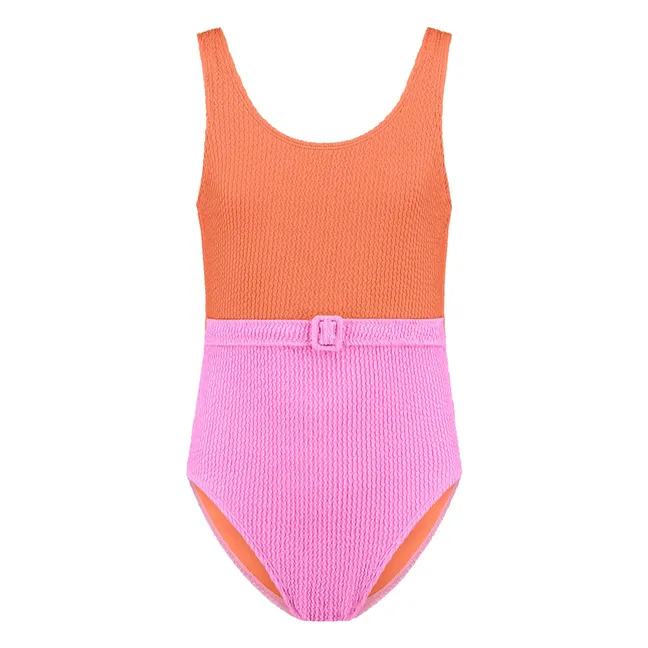 Badeanzug Gürtel Textur | Rosa