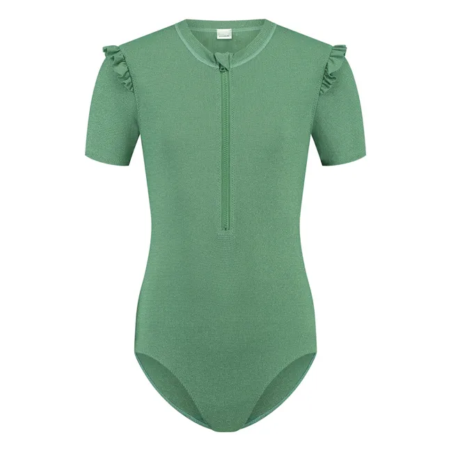 Maillot de Bain Shimmer Lurex | Vert kaki