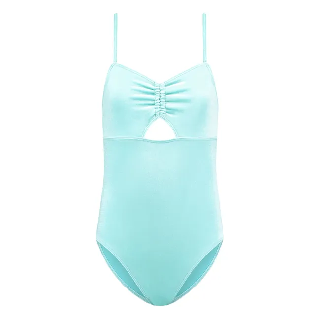 Maillot de Bain Velours | Bleu ciel