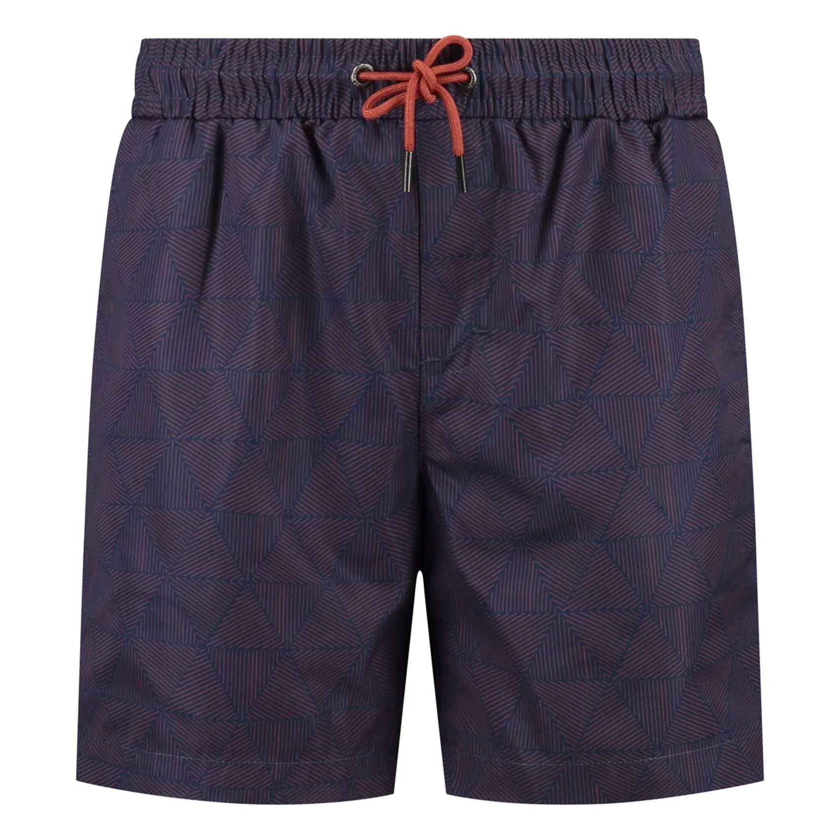 Beachlife Navy Blue Tiles Bath Shorts