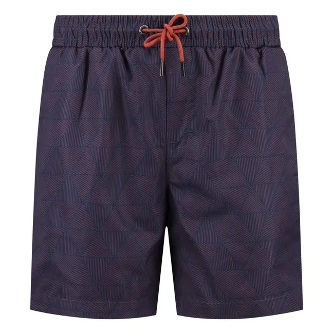 Badeshorts Tiles | Navy