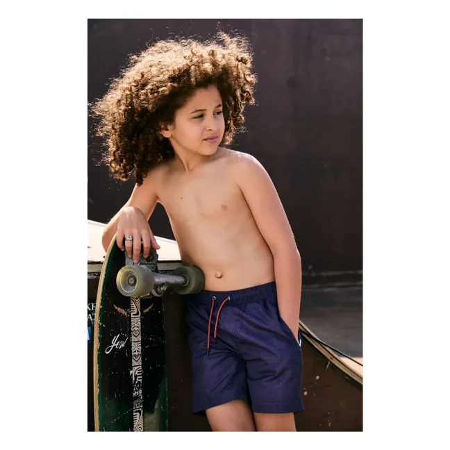Badeshorts Tiles | Navy