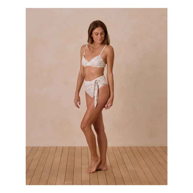 Teja Pantalones cortos de fibras recicladas | Crudo