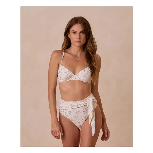 Tile Jersey Top Recycled Fibers | Ecru