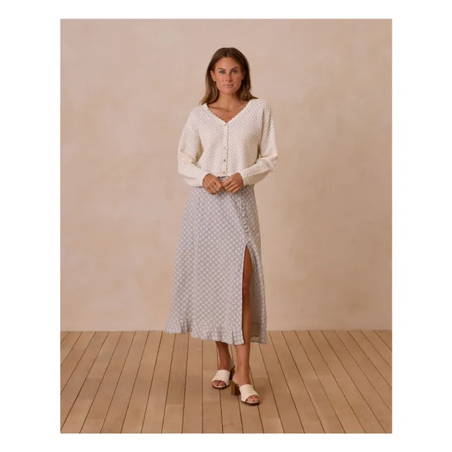Strickjacke Ella | Elfenbeinfarben