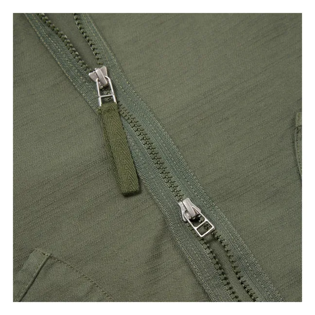 Veste Zippée Liner | Vert olive
