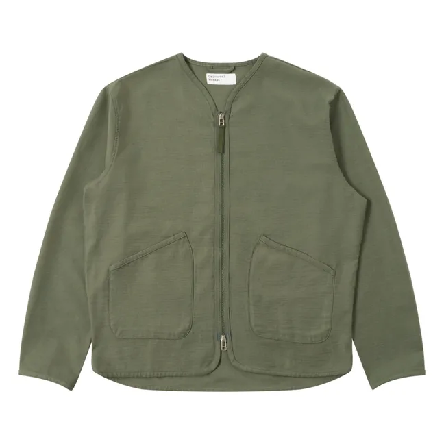 Veste Zippée Liner | Vert olive